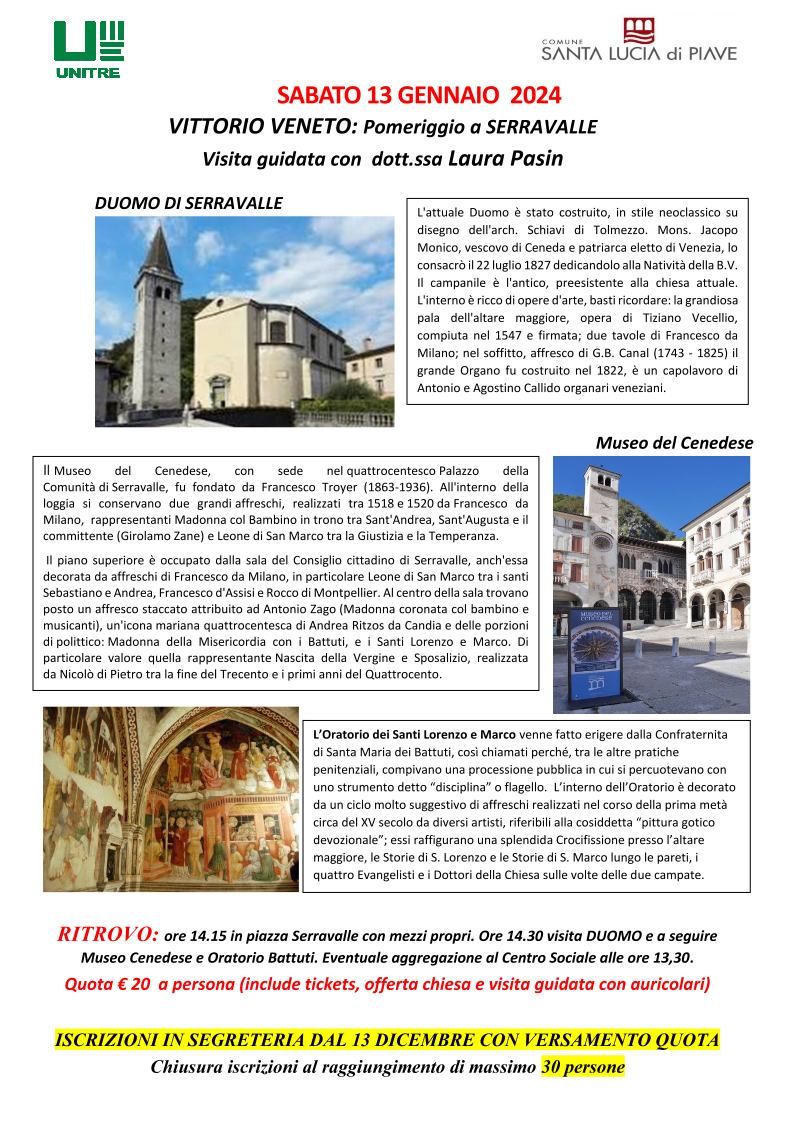 Pomeriggio a SERRAVALLE