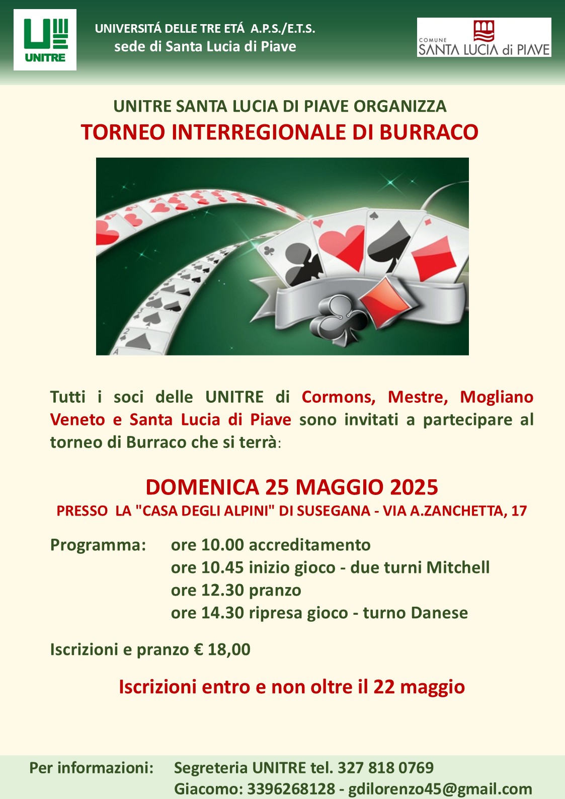 Torneo interregionale di BURRACO