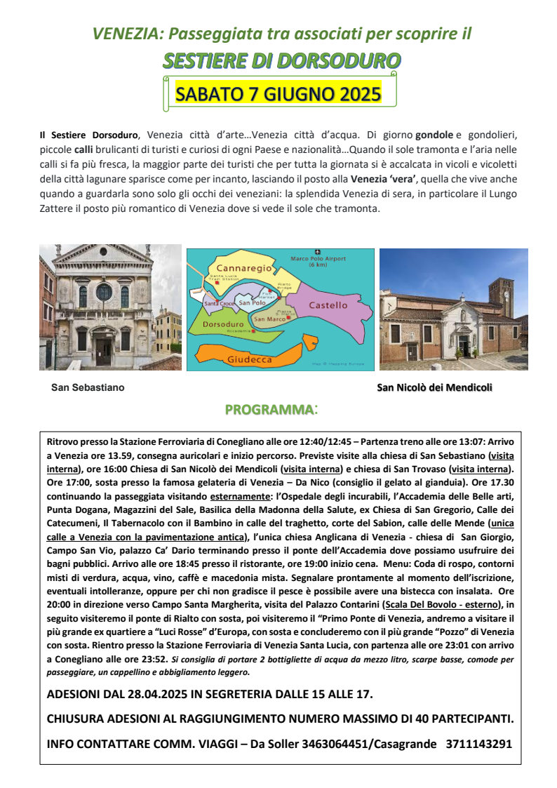 VENEZIA – Sestiere Dorsoduro