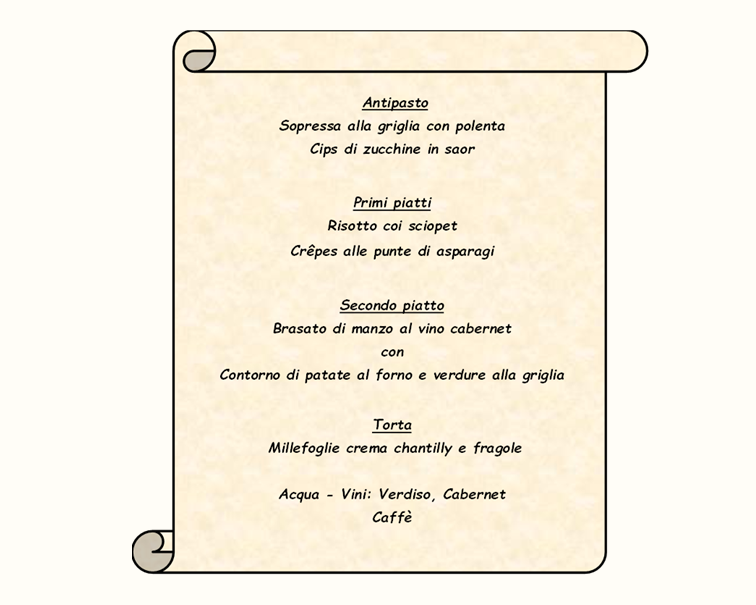 Cena sociale di fine anno accademico 2024/25